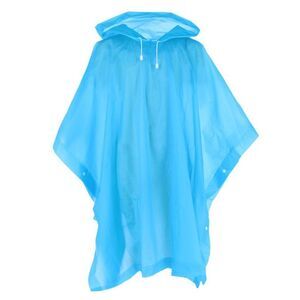 CTM Kids' One Size Fits Most Reusable Rain Poncho by Wootie